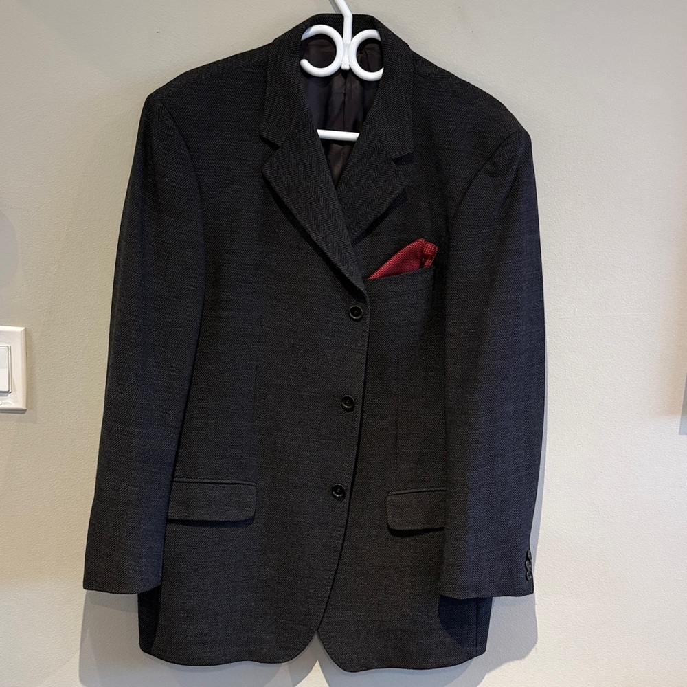 Alexander McQueen Charcoal Men's Blazer